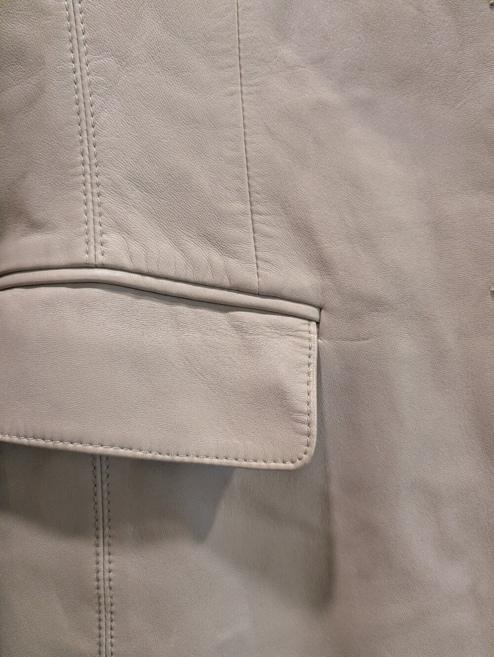 Theory Leather Jacket,L - Picture 3 of 11